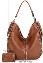 Load image into Gallery viewer, Hobo Bags with Detachable Crossbody Strap
