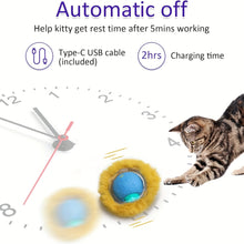 Load image into Gallery viewer, Interactive Rechargeable Electric Cat Toy
