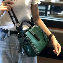 Load image into Gallery viewer, Solid Color Leather Shoulder Bag
