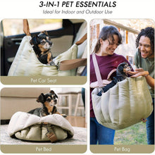 Load image into Gallery viewer, Small Dog Car Seat &amp; Travel Carrier
