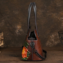 Load image into Gallery viewer, Tribal Style Leather Handbag
