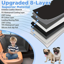 Load image into Gallery viewer, Waterproof Dog Car Seat Cover With Hard Bottom
