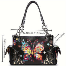 Load image into Gallery viewer, Butterfly Shoulder Bag Wallet Set
