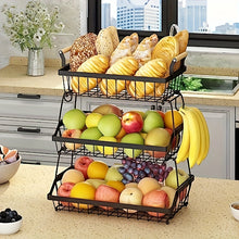 Load image into Gallery viewer, 3 Tier Fruit Basket
