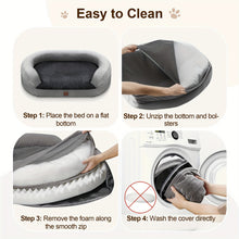 Load image into Gallery viewer, Orthopedic Memory Foam Egg-Shaped Dog Bed
