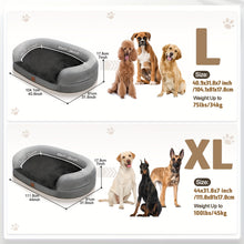 Load image into Gallery viewer, Orthopedic Memory Foam Egg-Shaped Dog Bed
