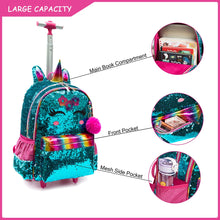 Load image into Gallery viewer, 3pc Sequin Backpack
