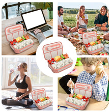 Load image into Gallery viewer, 1 Layer Portable Lunch Box
