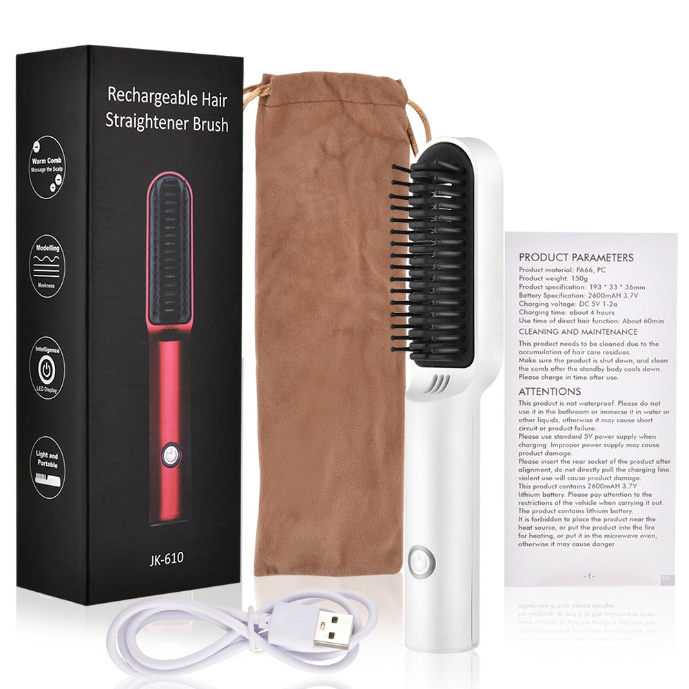 Professional Hair And Beard Straightener