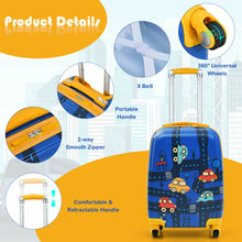 Load image into Gallery viewer, 2pc Kids Luggage Set
