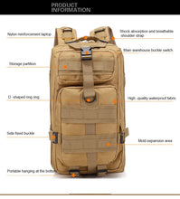 Load image into Gallery viewer, 30L/50L Waterproof Outdoor Tactical Backpack
