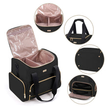 Load image into Gallery viewer, Makeup Organizer Bag with 2 Removable Cases
