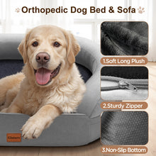 Load image into Gallery viewer, Orthopedic Memory Foam Egg-Shaped Dog Bed
