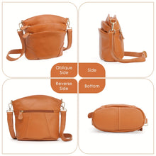 Load image into Gallery viewer, Versatile Leather Crossbody Bag
