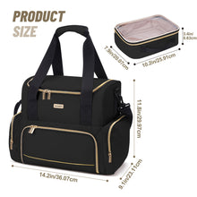 Load image into Gallery viewer, Makeup Organizer Bag with 2 Removable Cases
