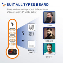 Load image into Gallery viewer, Heated Beard Straightening Brush
