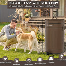 Load image into Gallery viewer, 3.1 Gallon Outdoor Dog Poop Can with Lid
