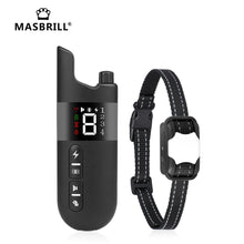 Load image into Gallery viewer, MASBRILL 800m Electric Dog Training Collar Light IP7 Waterproof Remote Control  With Shock Vibration Sound Function Collars - ladybsfinds
