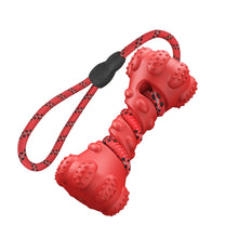 Load image into Gallery viewer, MASBRILL Pet Dog Toy Interactive Rubber Dumbbell for Small Large Dogs Tooth Cleaning Indestructible - ladybsfinds
