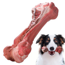 Load image into Gallery viewer, MASBRILL Aggressive Chewers Dogs Bone-Shaped Indestructible Nylon Interactive Toys Teeth Cleaning - ladybsfinds
