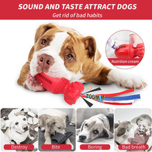 Load image into Gallery viewer, MASBRILL Indestructible Rubber Squeaky Teeth Cleaning Toy
